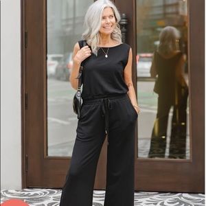 Smash & Tess Happy hour wide leg romper